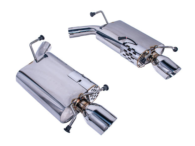 2009-2015 Cadillac CTS-V V2 | Sedan Stainless Steel Axle Back 4.25" Dual Tips Exhaust